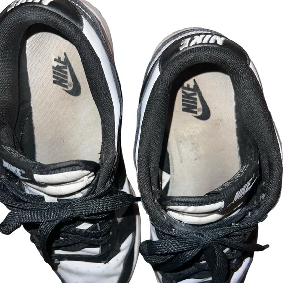 Nike Dunk Low – Black & White Men’s Sneakers Size 8.5 - Picture 4 of 17